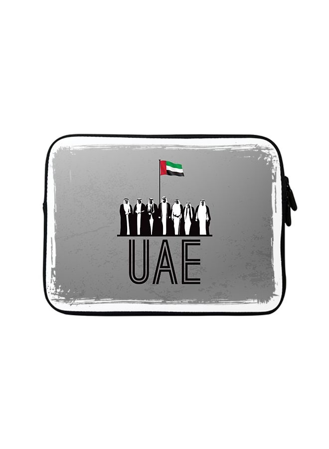 ستايلايزد حافظة لاب توب حجم 15 بوصة بتصميم مميز مزودة بحزام الكتف متعدد الألوان - Image 1