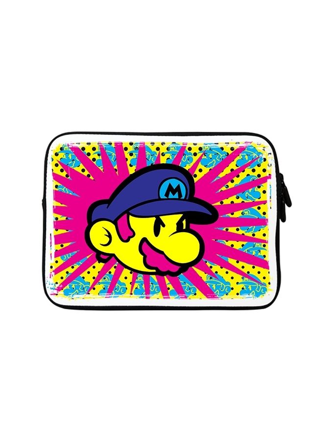 Stylizedd Premium Designer Sleeve With Strap For 15 Inch Laptops Pop Mario - Image 1