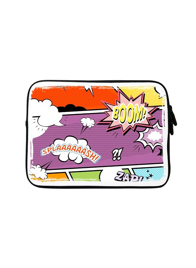 Stylizedd Premium Designer Sleeve With Strap For 15 Inch Laptops Comic Strip - Image 1