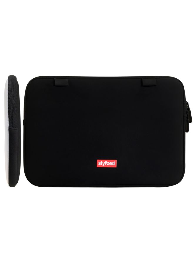 Stylizedd Premium Designer Sleeve With Strap For 15 Inch Laptops Retro Spy - Image 2