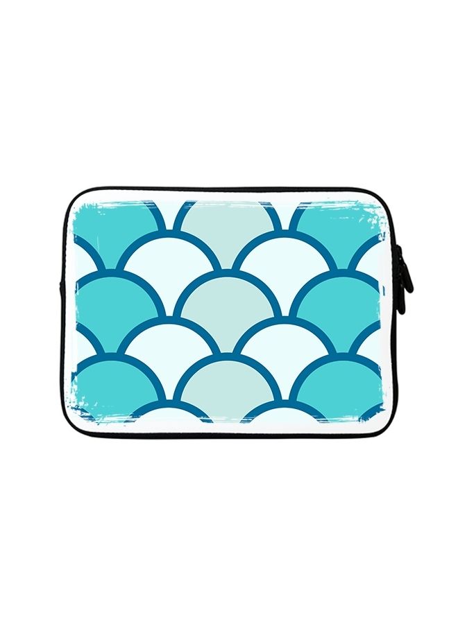 Stylizedd Premium Designer Sleeve With Strap For 15 Inch Laptops Fish Scales - Image 1