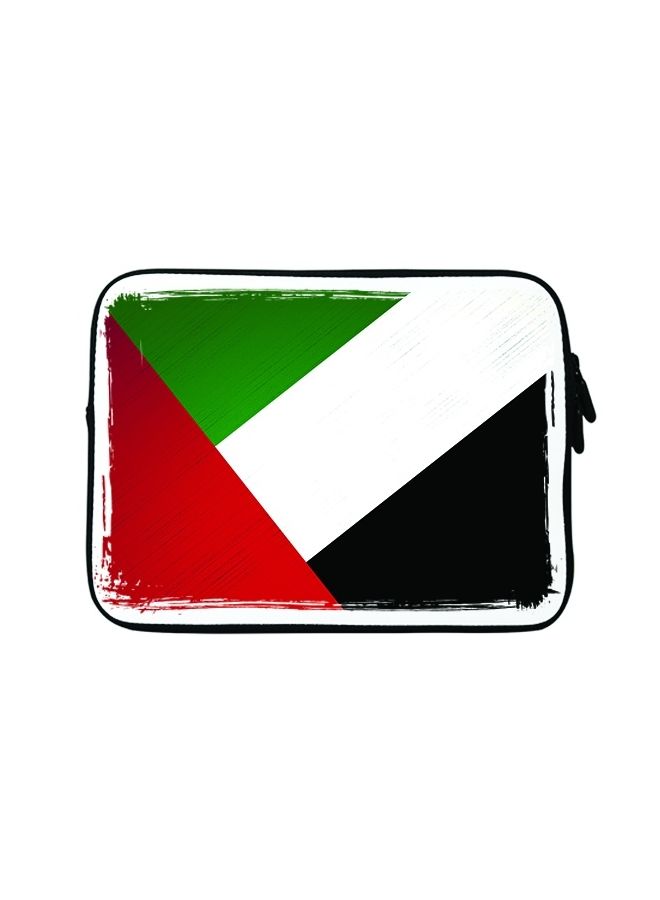 Stylizedd Protective Carrying Sleeves With Strap For 15-Inch Laptops Flag Of UAE  - Image 1