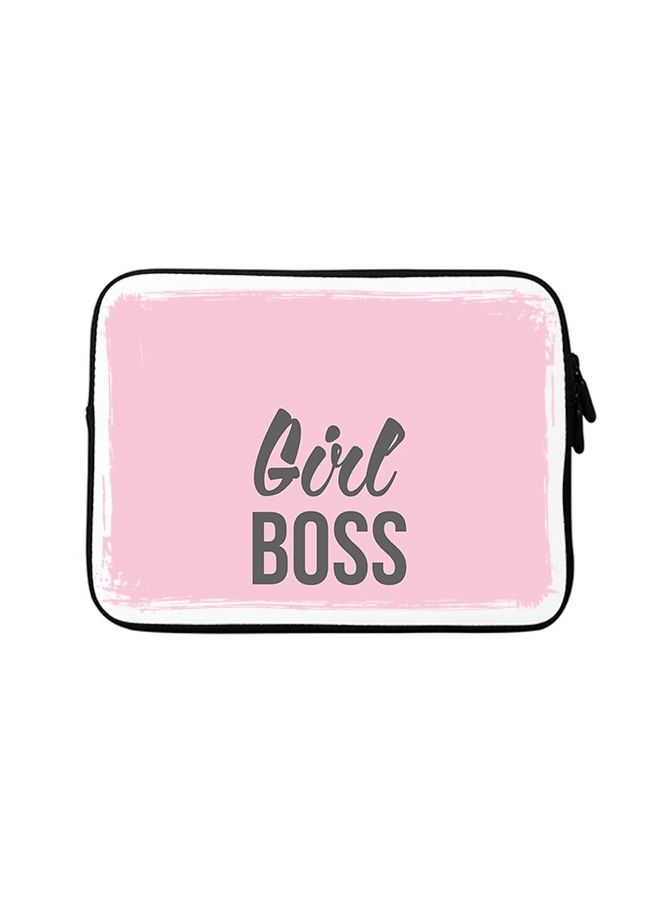 Stylizedd Premium Designer Sleeve With Strap For 15 Inch Laptops Girl Boss - Image 1