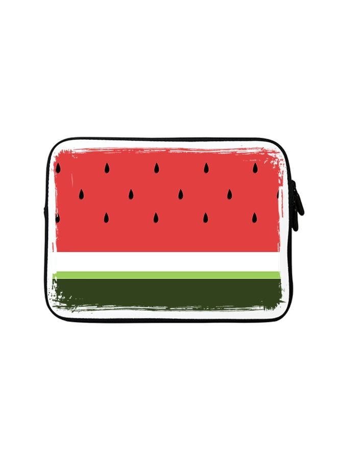 Stylizedd Zipper Closure Sleeve For 15 Inch Laptops Minimal Watermelon - Image 1