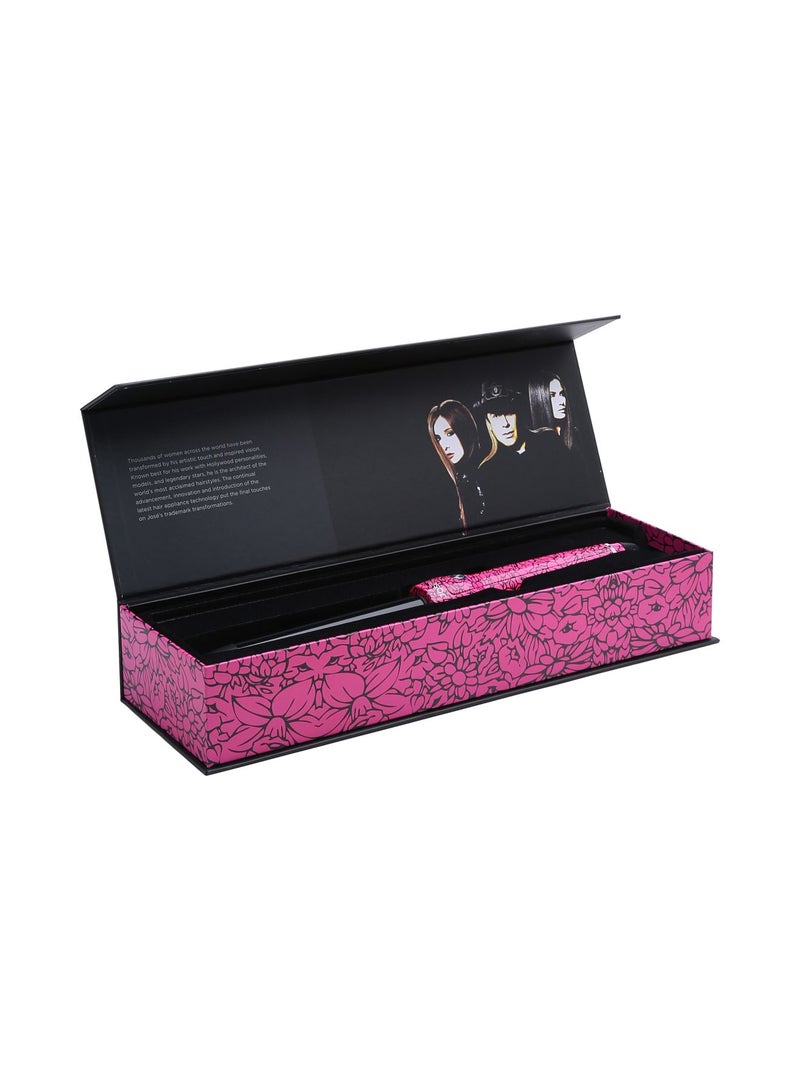 JOSE EBER Clipless Curling Iron Rod Pink/Black  - Image 3