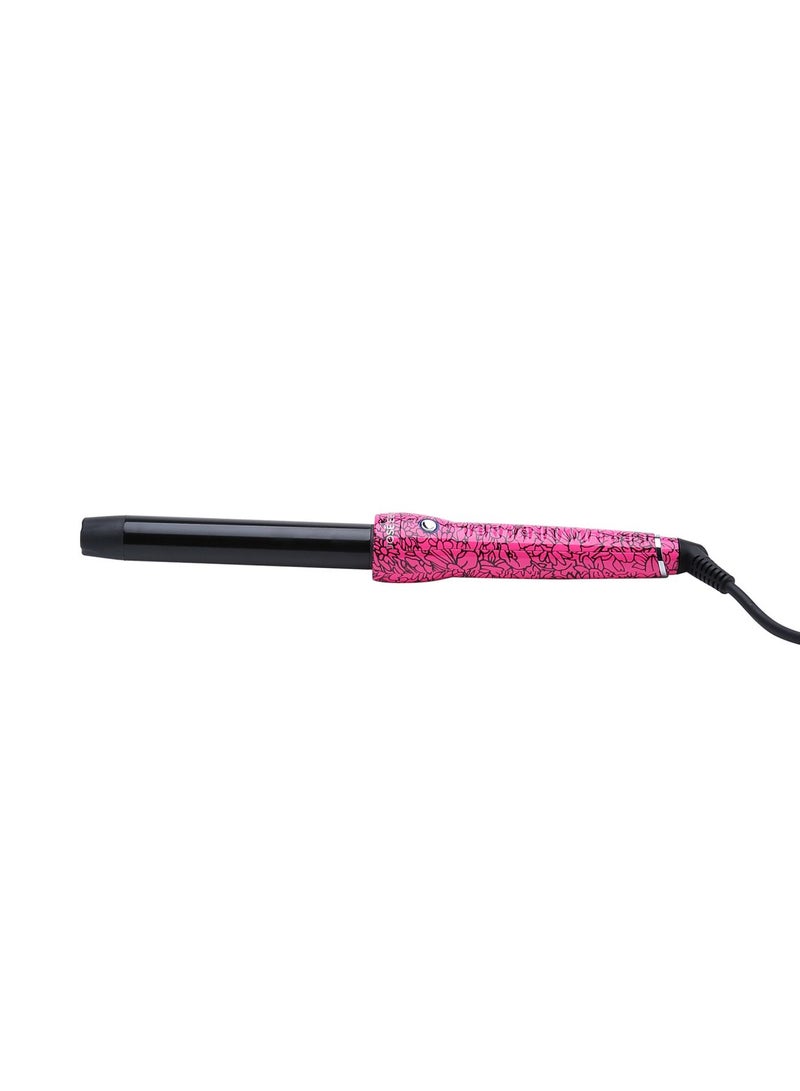 JOSE EBER Clipless Curling Iron Rod Pink/Black  - Image 1