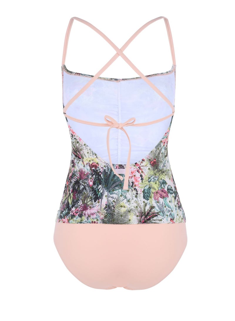Blue Ink Beachwear - Bali Swim Suit Printed - Image 1