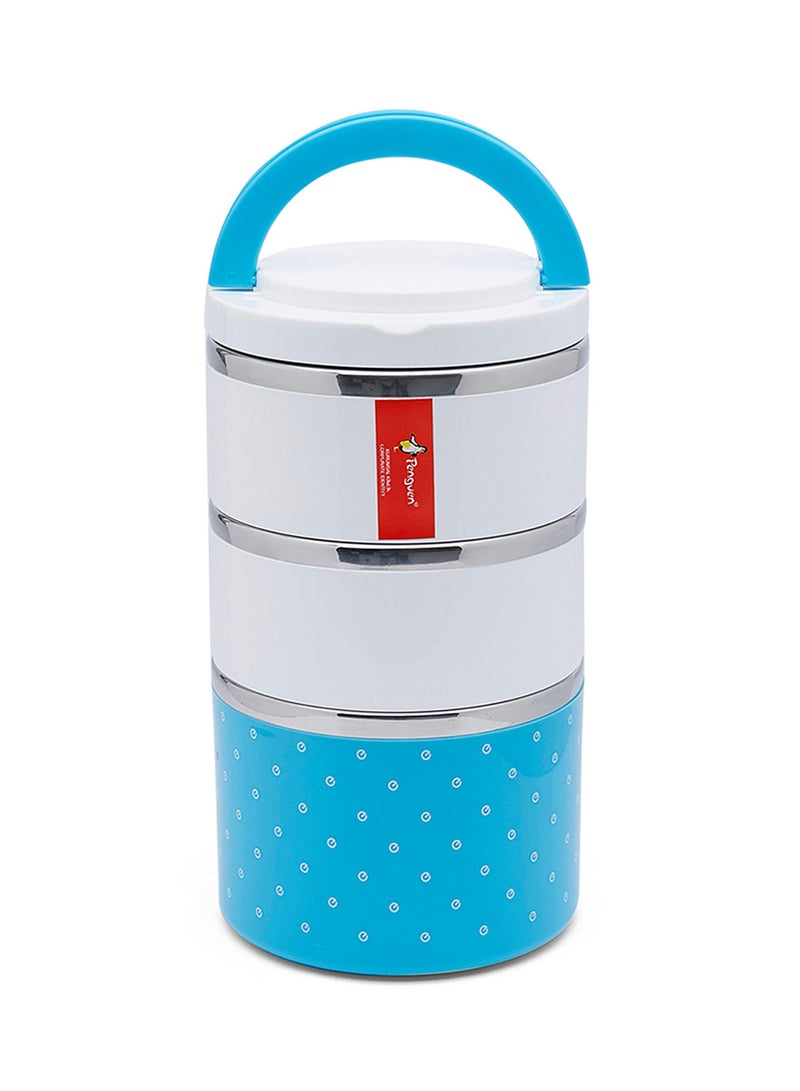 Stainless Steel Lunch Box Blue