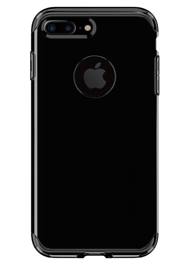 Spigen Hybrid Armor Cover Case For iPhone 8 Plus/iPhone 7 Plus Jet Black  - Image 4