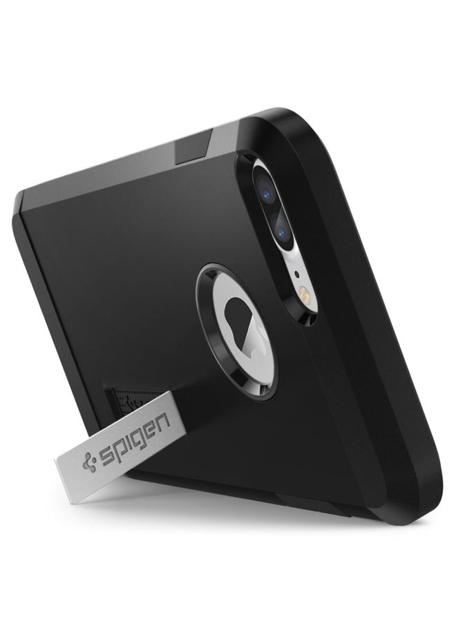 Spigen - Combination Tough Armor Cover Case For iPhone 8 Plus/iPhone 7 Plus Black - Image 1