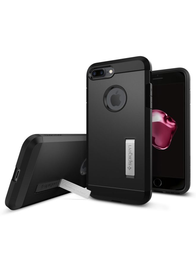 Spigen - Combination Tough Armor Cover Case For iPhone 8 Plus/iPhone 7 Plus Black - Image 1
