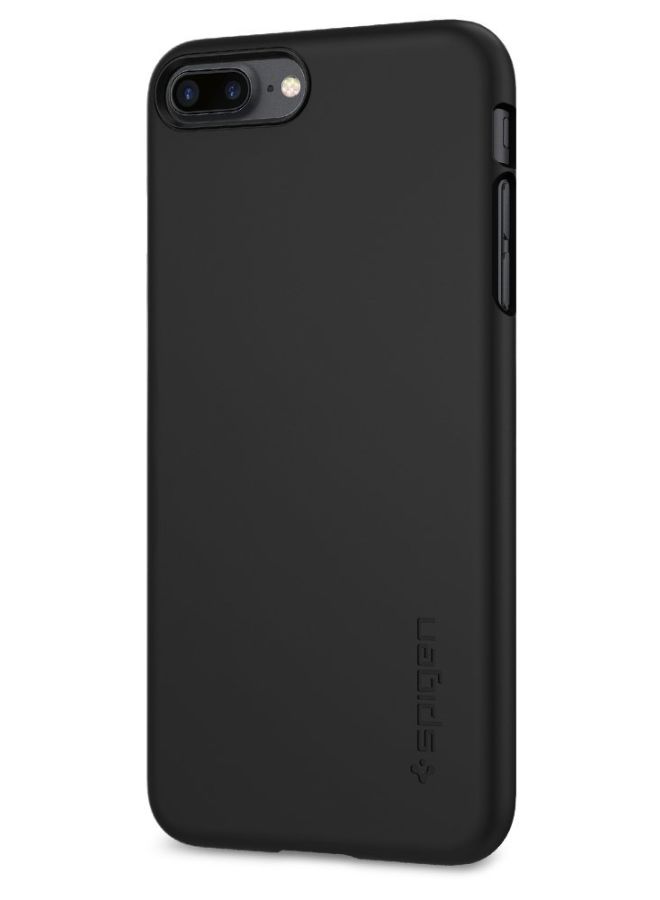 Spigen Polycarbonate Thin Fit Cover Case For iPhone 8 Plus/iPhone 7 Plus Black - Image 2