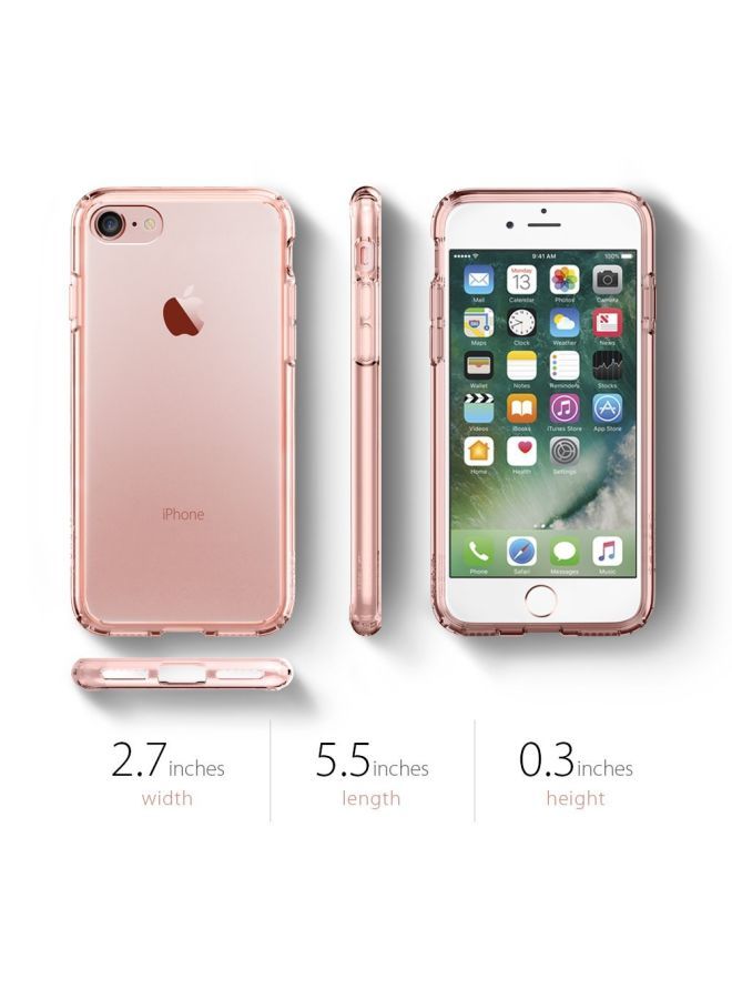سبايجن غطاء ألترا هايبرد لهاتف آيفون 7 / آيفون 8 وردة الكريستال - Image 4