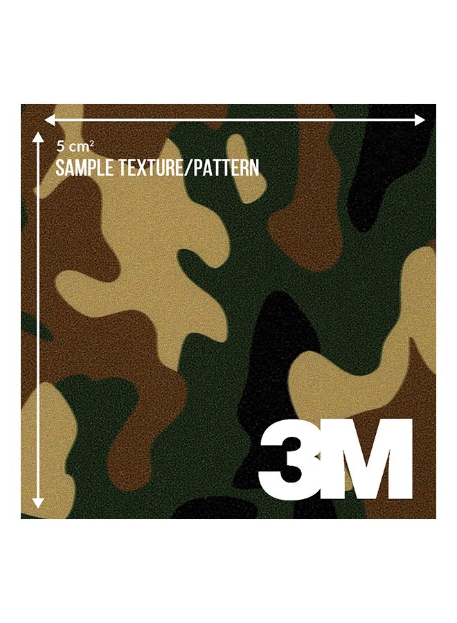 Stylizedd Premium Vinyl Skin Decal Body Wrap for Blackberry Q10 Camo Mini Woodland  - Image 2