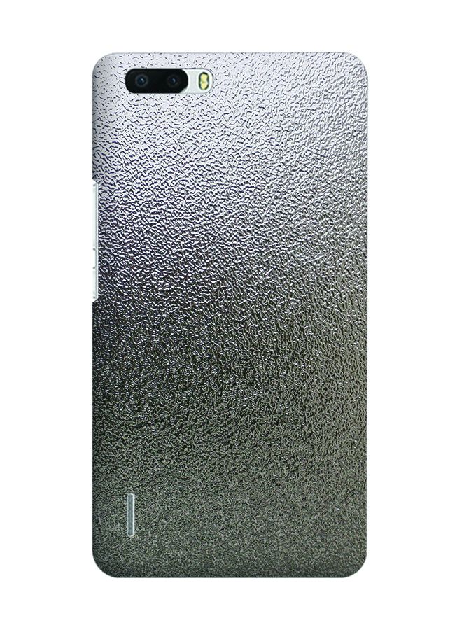 Stylizedd Slim Snap Case Cover for Huawei Honor 6 Plus Silver - Image 1
