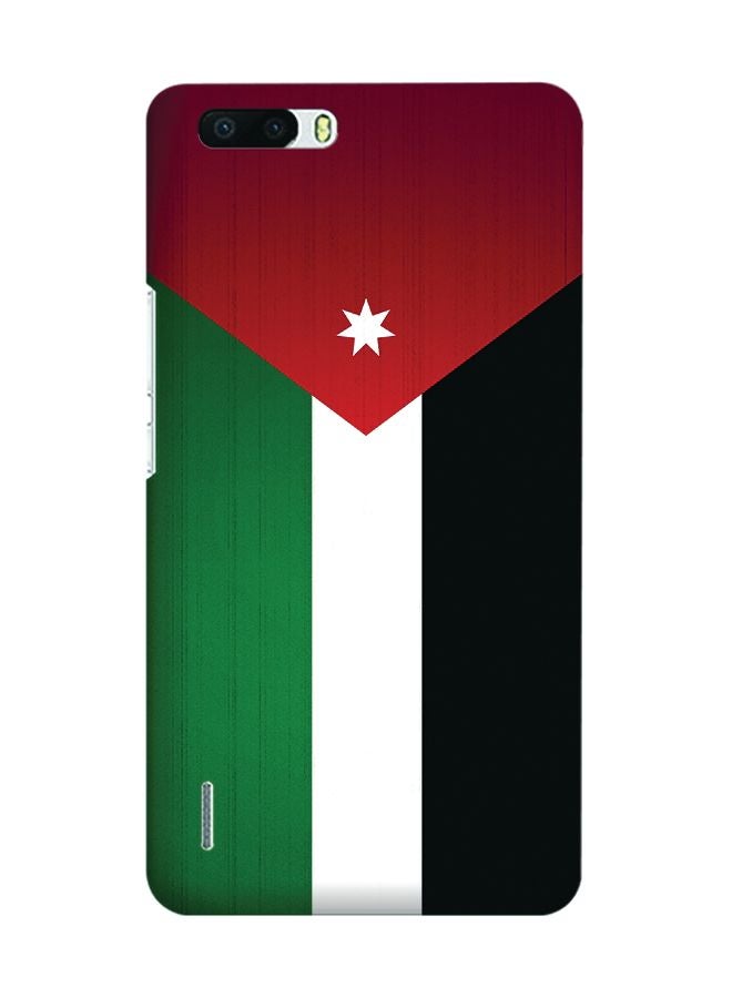Stylizedd Slim Snap Case Cover for Huawei Honor 6 Plus Flag of Jordan - Image 1