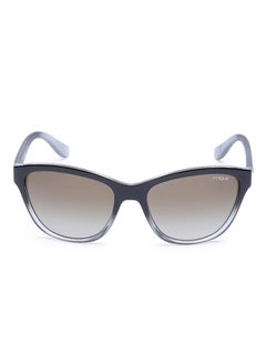 Vogue Women's Top Gradient Transparent Cateye Sunglasses VO2993S-18808E-57  - Image 2