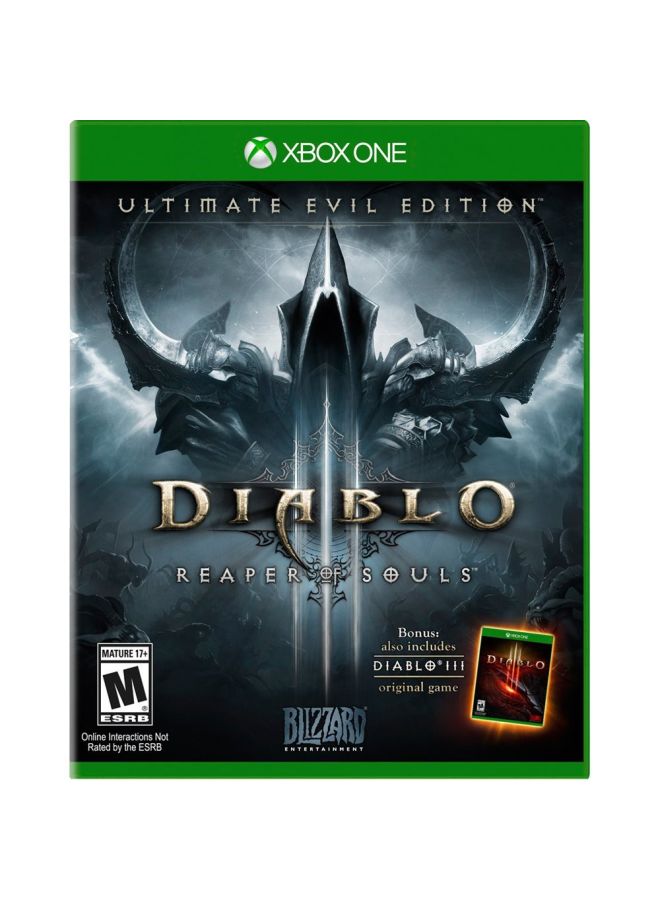 BLIZZARD ENTERTAINMENT Diablo 3: Ultimate Evil Edition - Xbox One - role_playing - xbox_one - Image 1