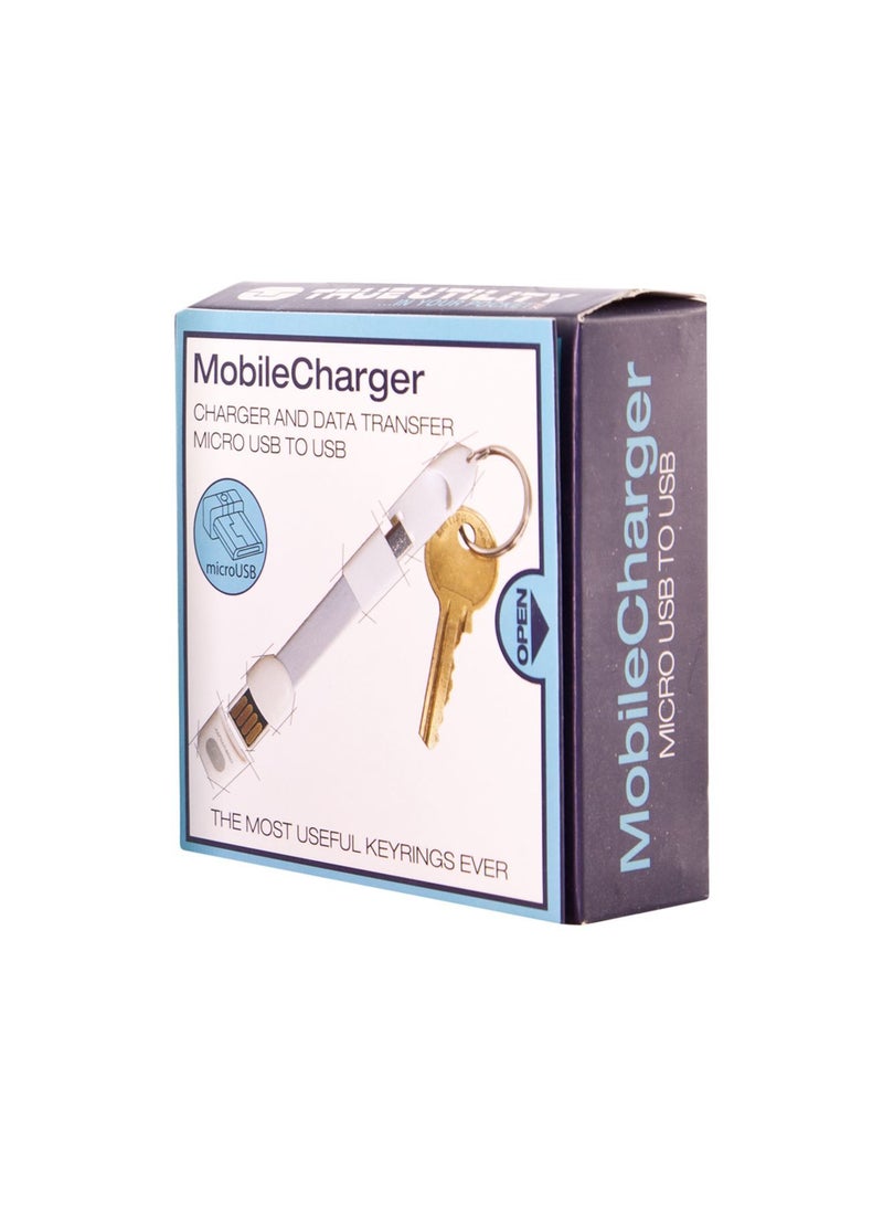 True Utility Mobilecharger USB To Micro USB White - Image 2