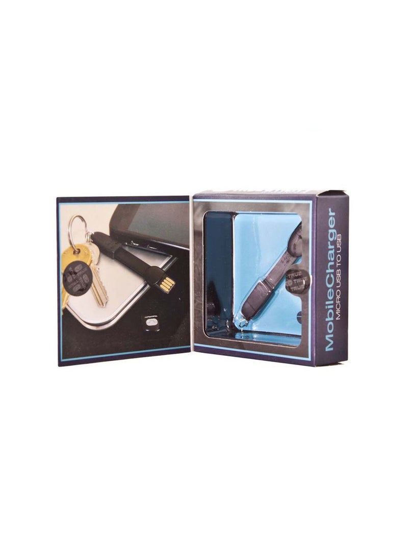 True Utility Mobilecharger USB To Micro USB Black - Image 1