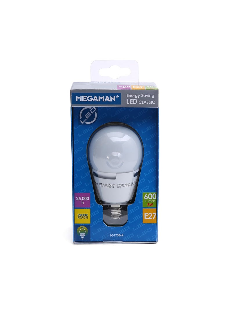 ميجامان لمبة LED طرازLG1708v2 E27 أبيض - Image 1