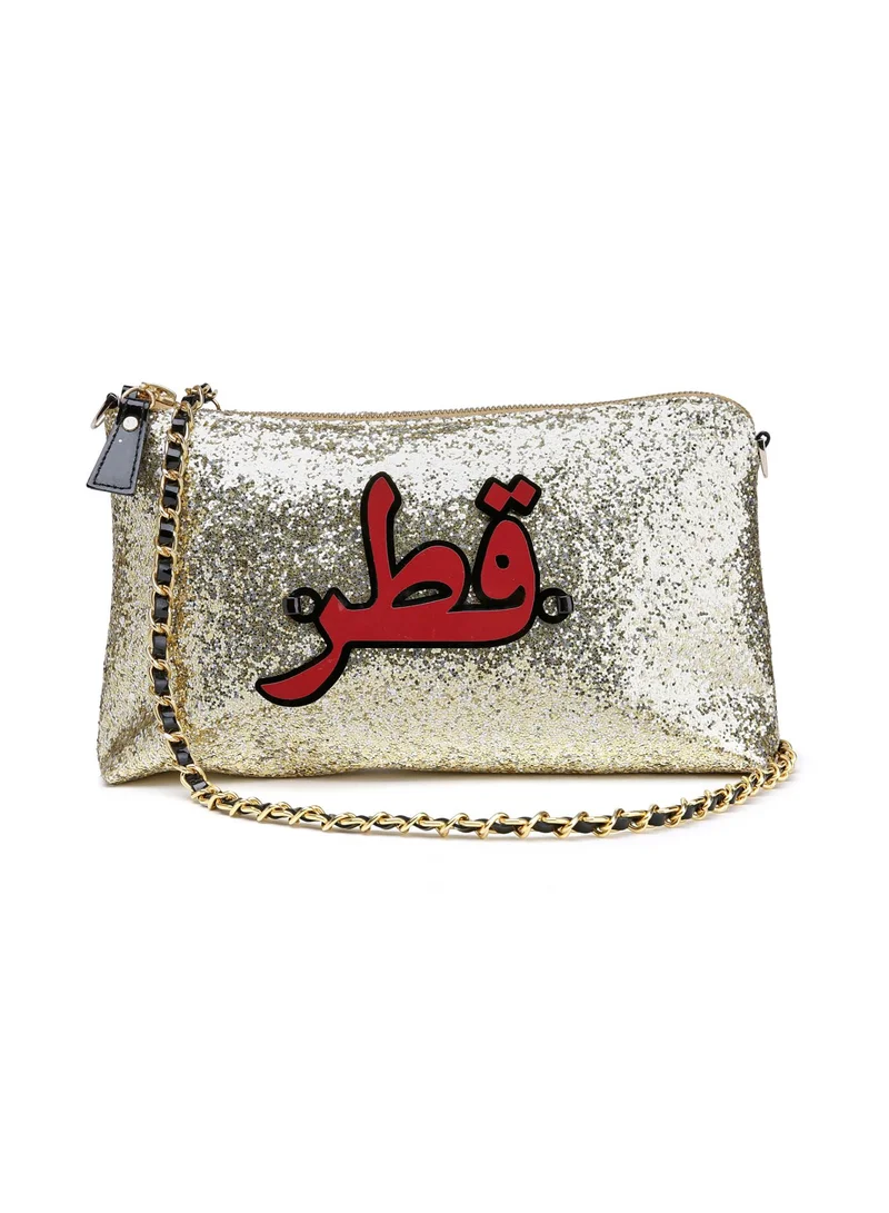 CEECODE Femi Code Shoulder Bag Gold