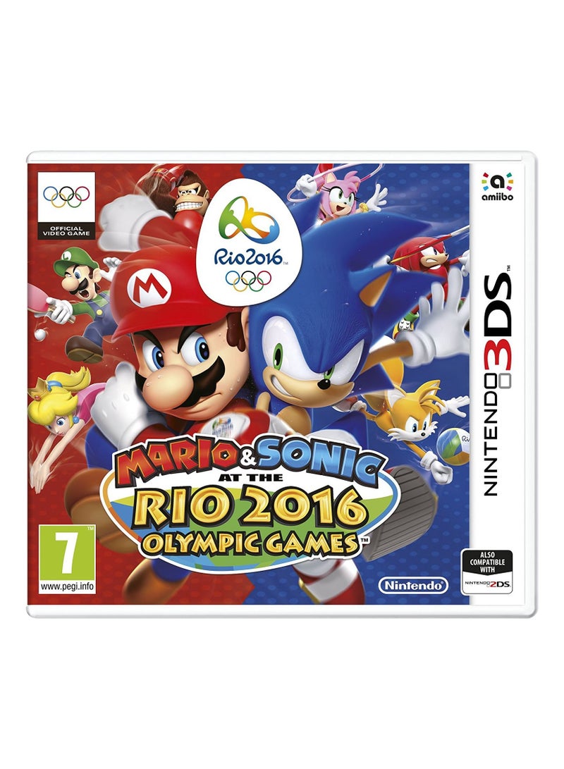 Nintendo Mario And Sonic At The Rio 2016 Sports Olympic Games (Intl Version) - Role Playing - Nintendo 3DS - Image 1