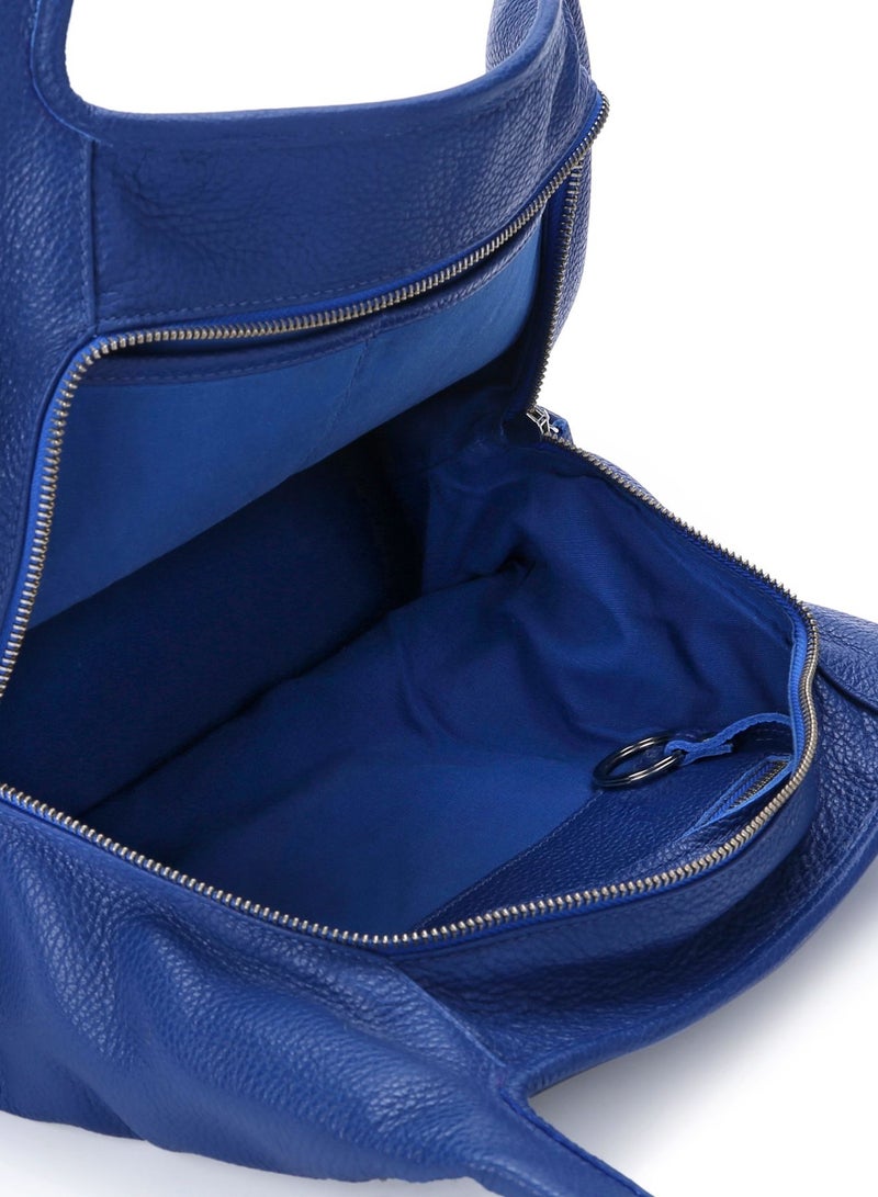 Lumi Classic Back to Work Hobo Bag Finland Blue  - Image 3