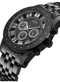 JBW men Krypton 0.20 Ctw Diamond Black Ion-Plated Stainless Steel Watch Jb-6219-L  - Image 2