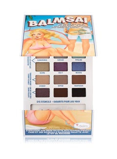 theBalm Balmsai Eyeshadow and Brow Stencil Palette Multicolor  - Image 2