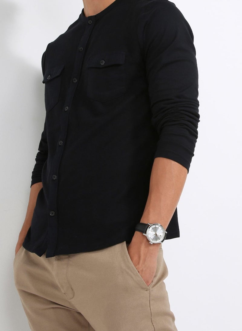 مازيراتي ساعة يد إبوكا كوارتز جلد R8851118002 men - Image 3