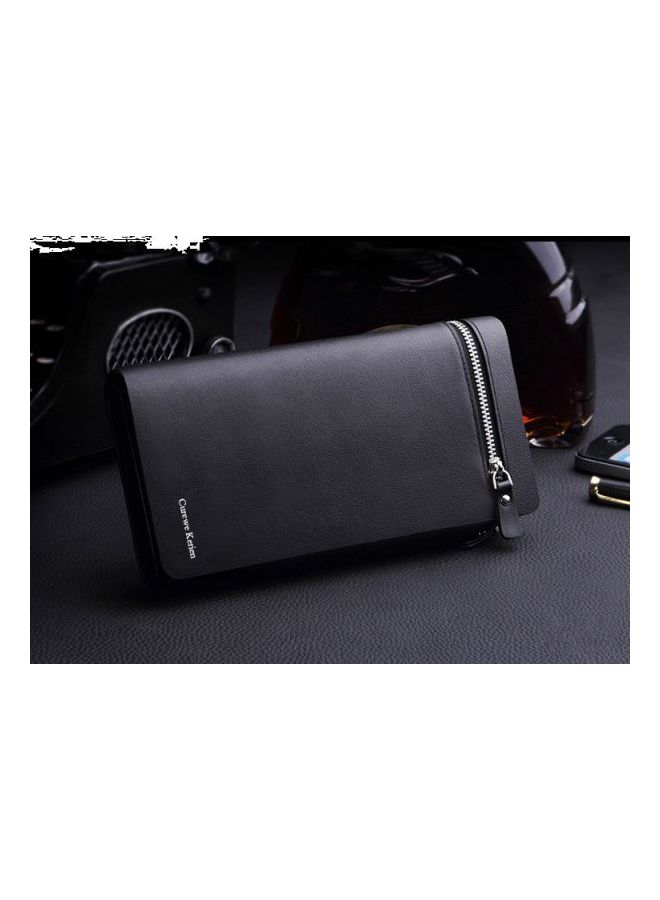 Genuine Leather Wallet Black