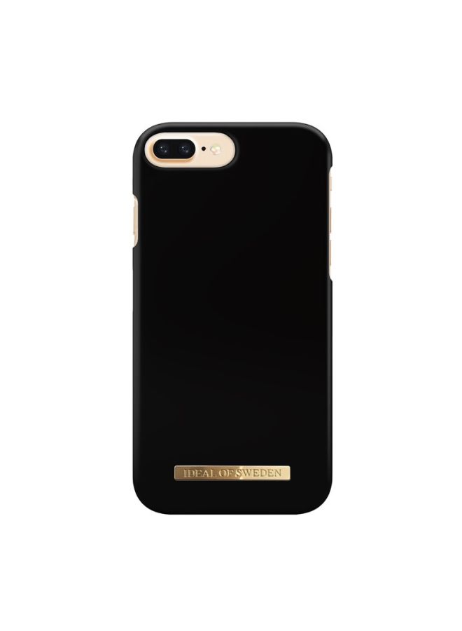 iDeal of Sweden Plastic Fashion Case Back Cover For iPhone 8 Plus/iPhone 7 Plus Matte Black - Image 1