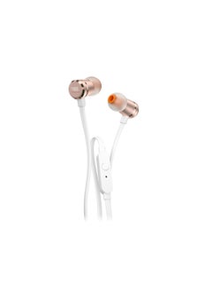 T290 In-Ear Headphones Rose Gold/White