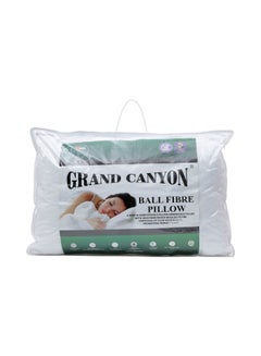 Snuggledown Box Shaped Support Pillow cotton White 50x75cm