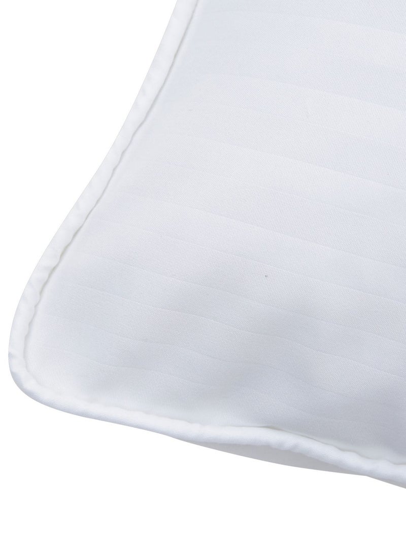 iBed - Snuggledown Box Shaped Support Pillow cotton White 50x75cm - Image 1