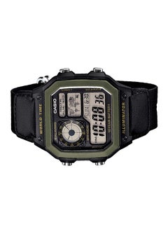 CASIO Boys' Youth Quartz Digital Wrist Watch AE-1200WHB-1BVDF - 39 mm - Black  - Image 3