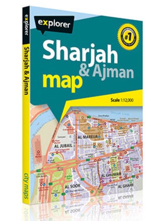 Sharjah & Ajman Map printed_book_map english - 4/7/2015 - v1503399223/N11657242A_1