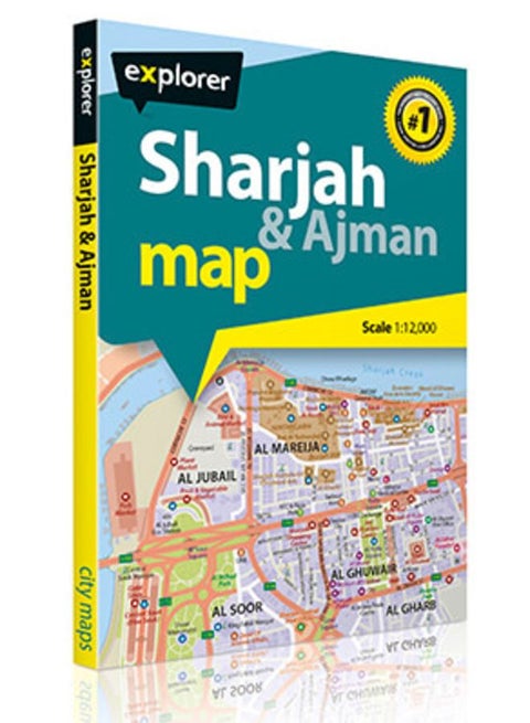 Sharjah & Ajman Map printed_book_map english - 4/7/2015
