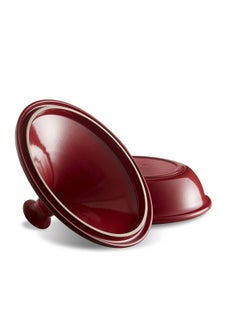 Emile Henry Tagine Flame Burgundy 26centimeter  - Image 3