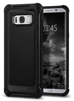 Rugged Armor EXTRA Cover Case For Samsung Galaxy S8 Plus Black