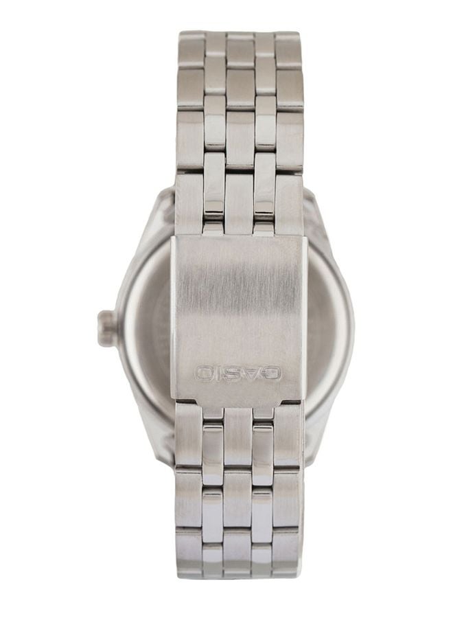 CASIO - Men's Fabric Analog Quartz Watch MTP-1335D-1AVDF - 38 mm - Silver - Image 1