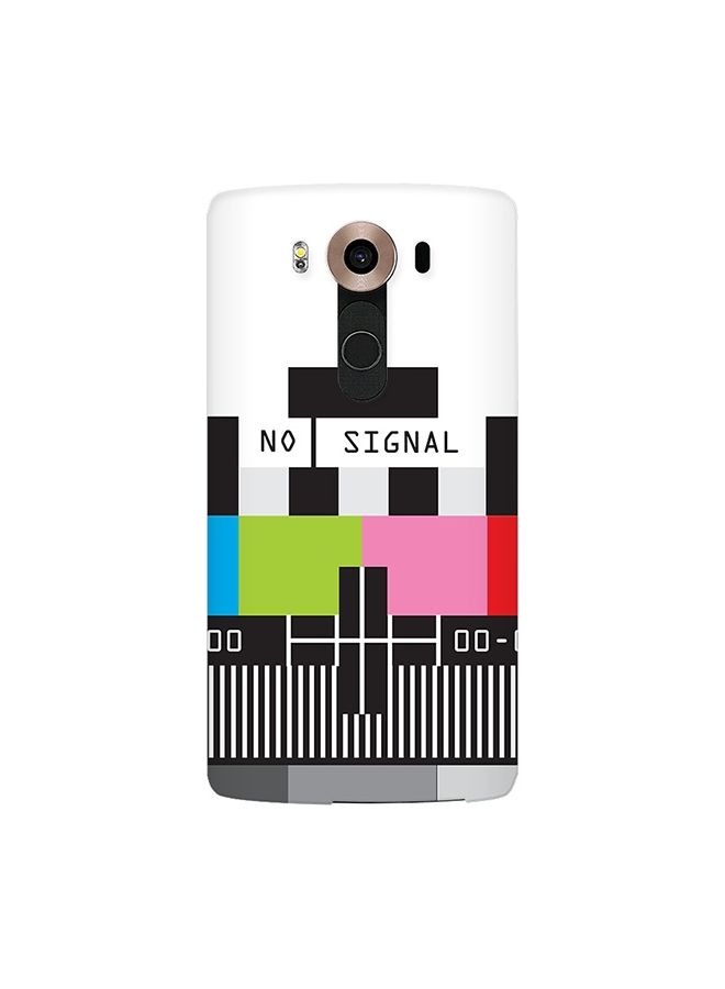 Stylizedd Premium Slim Snap Case Cover Matte Finish for LG V10 No Signal TV - Image 1