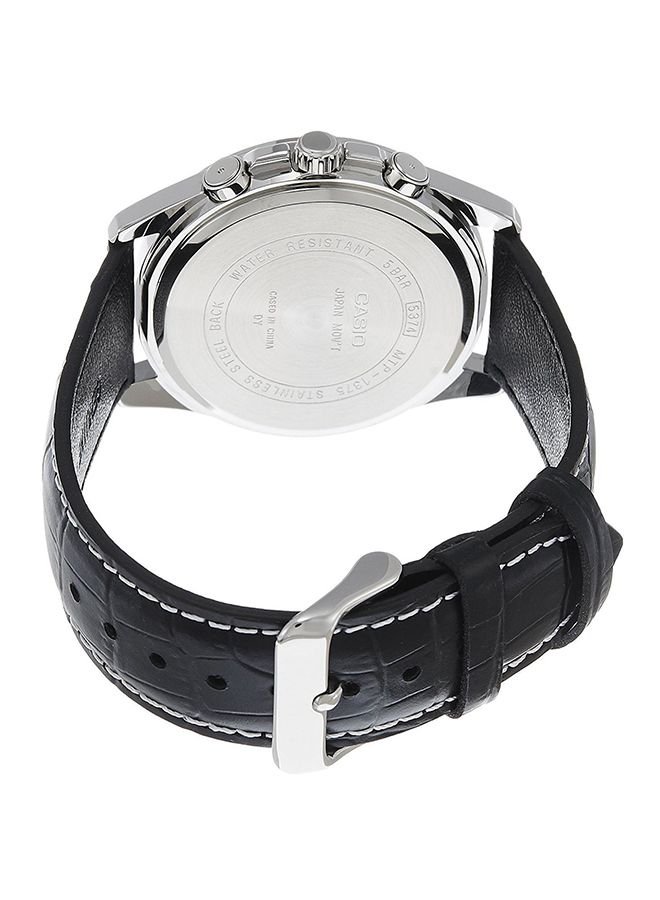 كاسيو ساعة يد تناظرية جلدية MTP1375L - Image 2