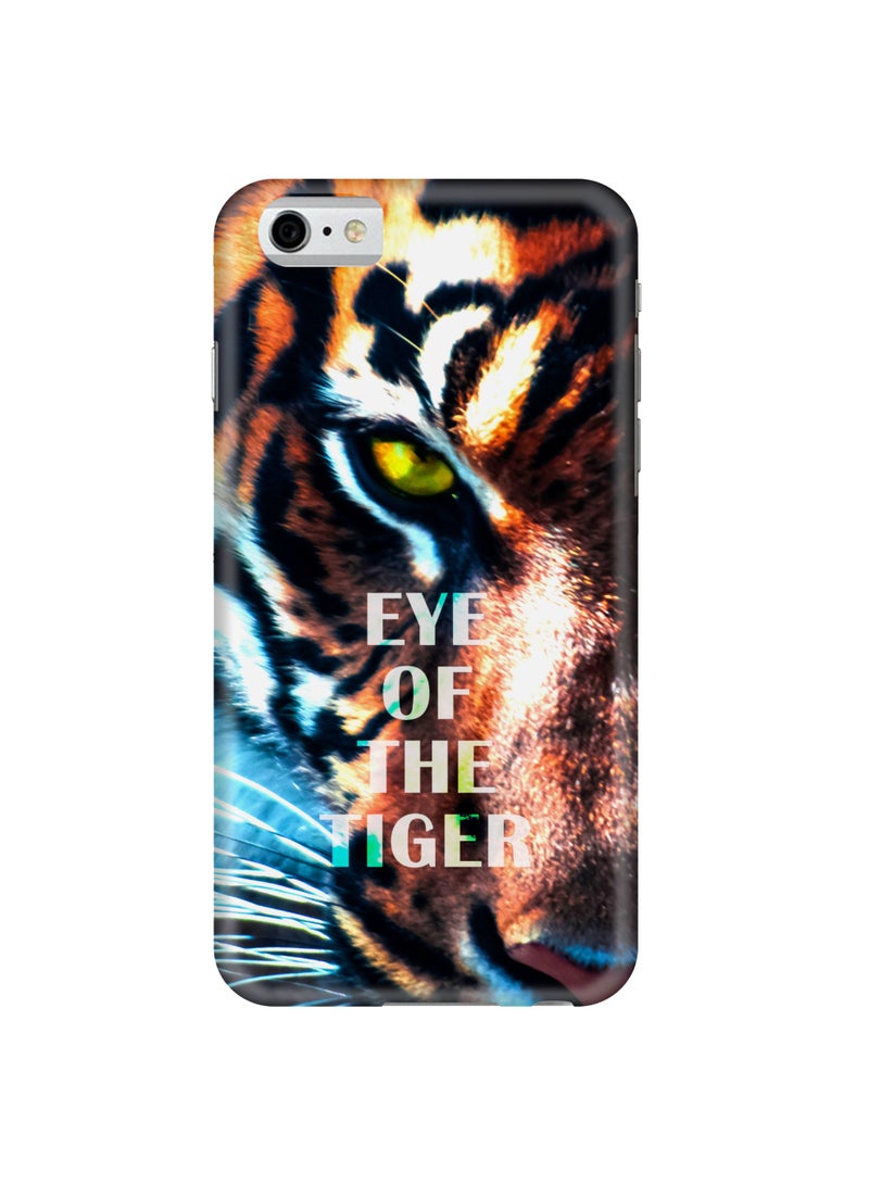 Stylizedd Premium Slim Snap Case Cover Matte Finish for Apple iPhone 6/6s Eye of the tiger - Image 1