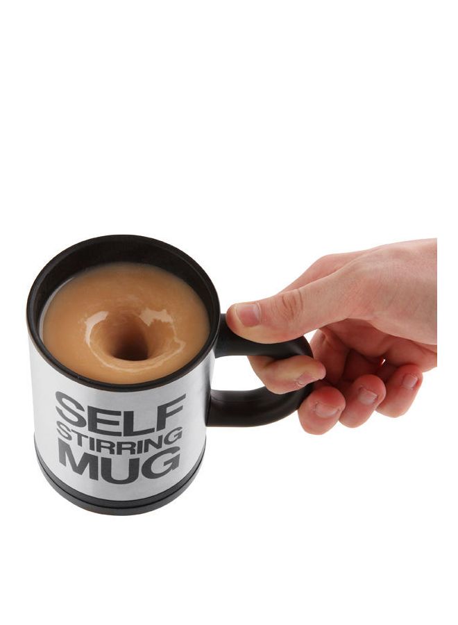 Self Stirring Mug Black/white - Image 2