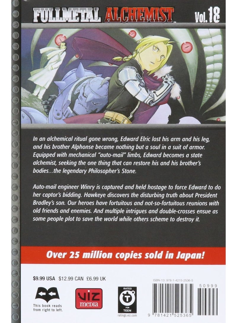 Fullmetal Alchemist: V. 18 - Paperback English by Hiromu Arakawa - Image 2
