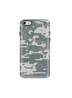 Premium Dual Layer Tough Case Cover Matte Finish for Apple iPhone 6/6s Digital Camo