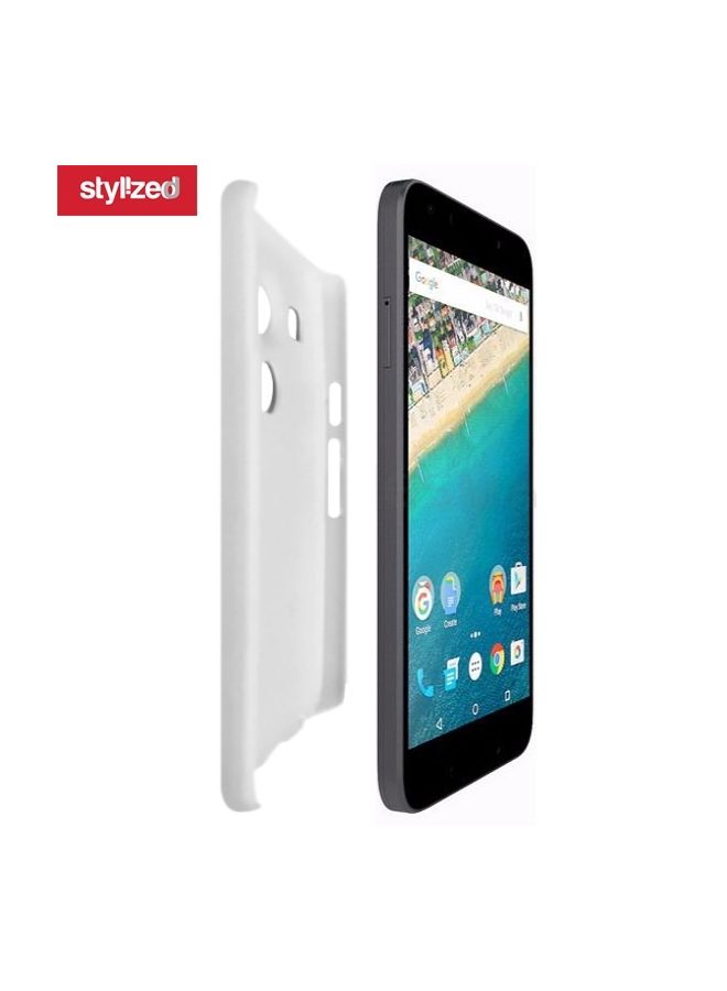 Stylizedd Slim Snap Case Cover Matte Finish for Google Nexus 5X Evolution really - Image 2