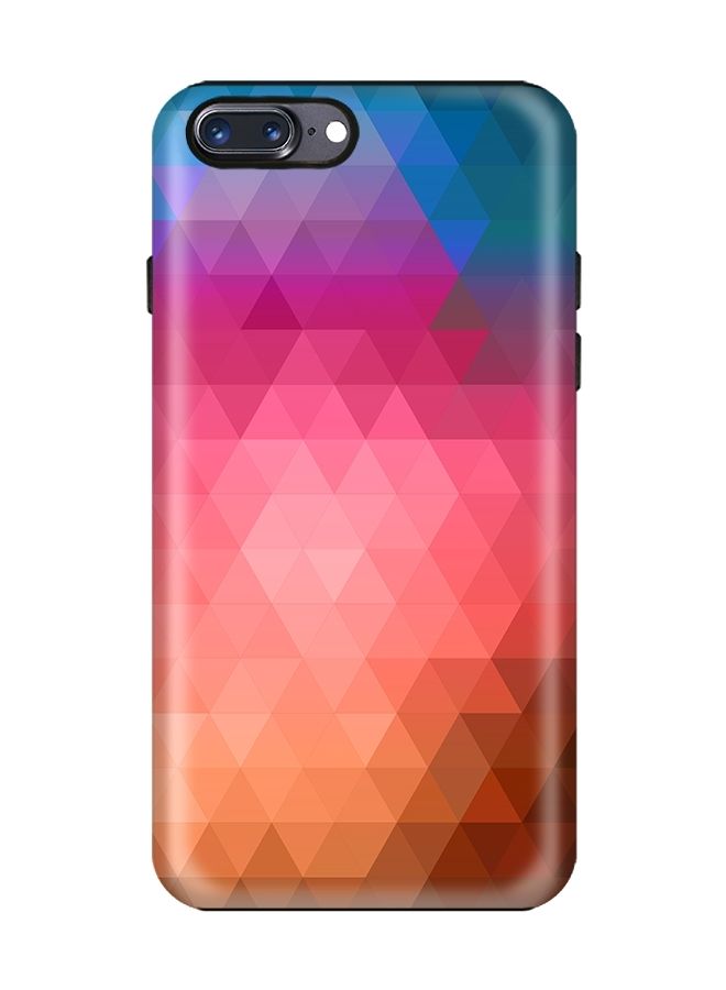 Stylizedd - Dual Layer Tough Case Cover Matte Finish for iPhone 8 Plus/iPhone 7 Plus Anna's Prism - Image 1